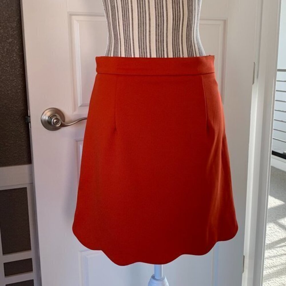 Glamorous Aya Scallop Mini Skirt